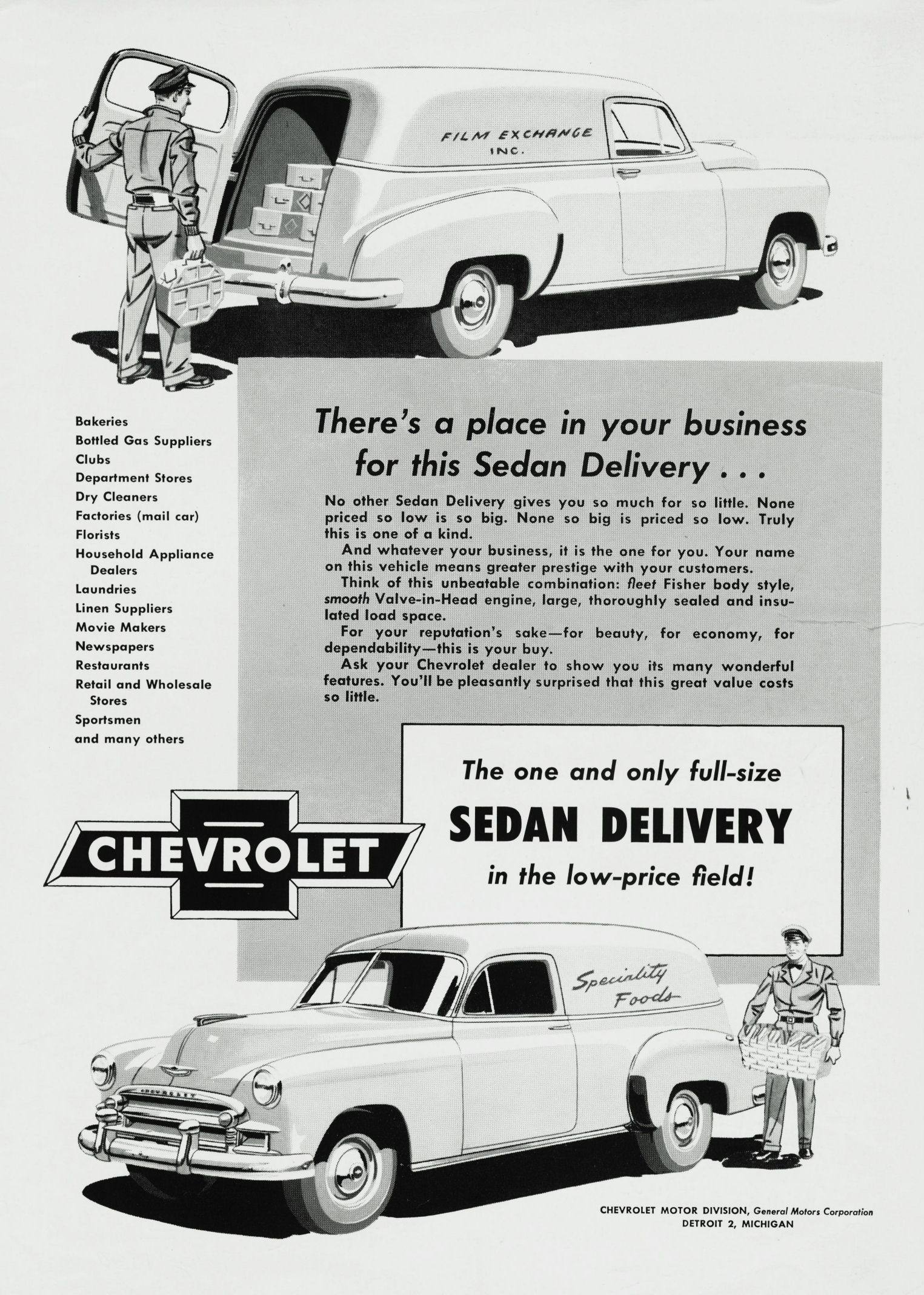 1950 Chevrolet Sedan Delivery Van 2